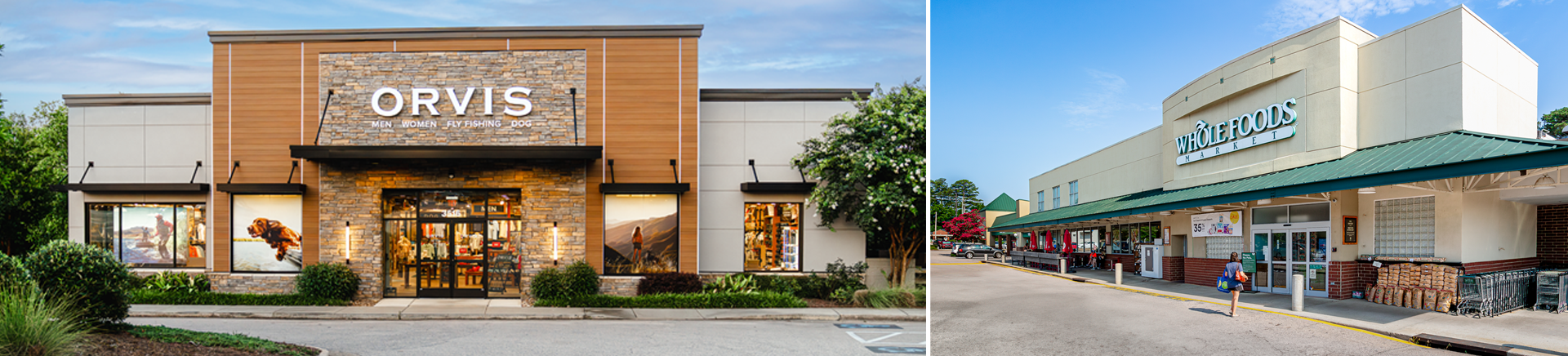 Orvis and Whole Foods at Ridgewood Shopping Center
